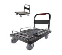 Triple - Robuste avec Ruleta TPR à Frein, Idéal pour Déménagement et Livraison, Supporte Charges Lourdes, Pratique et Durable.