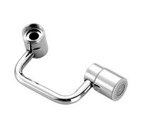 Triple Swivel Nozzle - Faucet Extender for Sink Access | ABS Copper Build with Double Mode Flow, 1080° Rotation Arm, Splash Free Washing Tool, Ideal for Pet Toddler Toilet Dishwasher