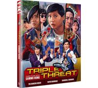 Triple Threat: Three Films With Sammo Hung (Blu-ray) Yuen Biao (Importación USA)