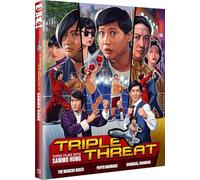 Triple Threat: Three Films With Sammo Hung (Blu-ray) Yuen Biao (Importación USA)