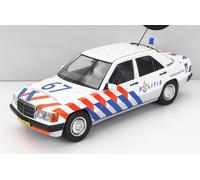 TRIPLE9 1/18 MERCEDES 190E W201 67 POLICÍA HOLANDESA 1993 MODELO ESTÁTICO DIE...