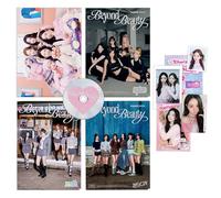 tripleS - tripleS msnz - ['Beyond Beauty'] (Photobook Ver. / Random) Cover + Booklet + CD-R + Sticker + ID Photo + Folded Poster + Visual Card