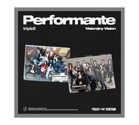 tripleS Unit Visionary Vision Performante 1st Album Standard Random Version CD+72p Booklet+1p Folded Poster+1ea Objekt+1p Photo Print+etc+1p Polaroid+Tracking Sealed