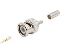 Triplett GEM 305-18TP BNC - Conectores de crimpado/crimpado para RG8218, macho