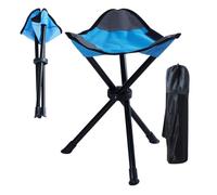 Tripod Chair, 3 Legged Folding Stool, Comfortable Seat with Stable Frame, Portable Chair with Steel Structure, Outdoor Accessory for Hiking Hunting Camping Travel Picnic Fishing Festival Garden Beach