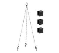 Tripod-Grill - Lagerfeuerständer, Outdoor-Feuerstellenständer | Höhenverstellbar, Abnehmbar, Multifunktional, Tragbar, Aluminiumlegierung, Kochen, BBQ, Outdoor-Einsatz