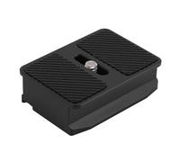 Tripod Head Quick Release Plate Aluminum Alloy Quick Lock Anti Slip Pad Compatible with Ronin RS2 RS3 RS3 Pro RS4 RS4 Pro Stabilizers and Arca Clamps 55mm x 38mm x 17mm