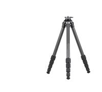Tripod Stand, Trípode de Fibra de Carbono de 5 Secciones LS-365CEX con Cabezal de Media Bola de nivelación rápida y Soporte Integrado(LS-285CEX)
