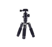 Tripod, Trípode portátil Ligero for Viajes, de sobremesa, for vídeo, minitrípode con rótula de 360 Grados for cámaras DSLR y SLR.,for Parts(Silvery)