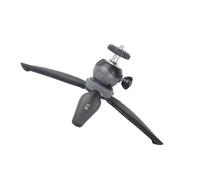 Trípode ABS en miniatura con base antideslizante de junta esférica 360, tornillo de 1/4 pulgadas para dispositivos móviles, soporte de teléfono para entusiastas de los viajes, trípode de escritorio