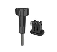 Trípode adaptador de 1/4 para cámara de acción de 5/4/3 bolsillos, 3 ángulos ajustables, barra de extensión de montaje en base