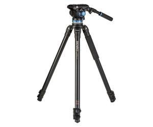 Trípode Benro A373FB con cabeza de vídeo avanzada FS6PRO, 3 secciones