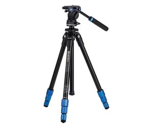 Trípode Benro TSL08AS2CSH Compacto con Cabeza Vídeo S2C 2,5 kg 147 cm Azul