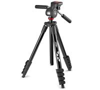 Trípode compacto avanzado de tamaño completo, negro