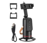 Trípode con perseguidor facial - Soporte de coche recargable - Trípode portátil con inteligencia artificial - Para Live Streaming Vlogging Video Selfie Fotos