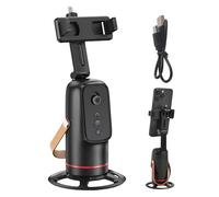 Trípode con seguimiento automático del rostro - Soporte recargable con rotación de 360 grados, soporte para teléfono con sensor de movimiento inteligente | para Live Streaming Selfie grabación de