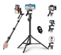 Trípode de aleación de aluminio con disparador remoto de repuesto para cámara GoPro Smartphone Vlog Selfie grupo, toma de fotos, transmisión en vivo, grabación de video