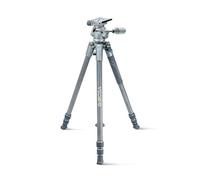 Trípode de Aluminio con rótula de vídeo/telescopio