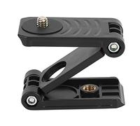 Trípode de Cámara en Forma de Z, Cabezal de Bola Inclinable en Forma de Z Plegable Placa de Montaje Plegable Soporte de Soporte de Cámara Deslizador de Cámara, Compatible con Trípodes, Rieles, Carros