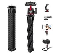 Trípode de cámara Famall, trípode flexible para teléfono con zapata fría para iPhone Canon, Nikon, Sony