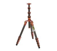 Trípode de Carbono 3 Legged Thing Bucky - trípode de Viaje Ajustable para cámara con 3 Patas Desmontables y múltiples Puntos de fijación