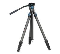 Trípode De Carbono Sirui Superb Traveller 124 Con Rótula Fluida Va-5