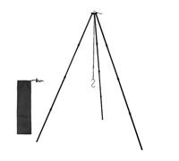 trípode de Cocina para fogata - Accesorios para Estufas Campfire,Cadena Colgante Ajustable para cocinar en fogata Plegable, aleación de Aluminio,