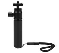 Trípode de diseño de doble propósito con mango giratorio premium, compacto, ligero, de aleación de aluminio, plegable para Insta360X3DJI Pocket