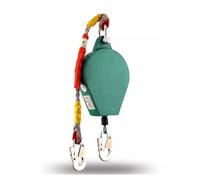 Trípode de elevación de 1200 libras, 1800 libras, 2600 libras, trípode de rescate para espacios reducidos con cabrestante de mano, protección contra caídas para pozos profundos, espacios estrechos y