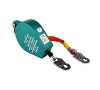 Trípode de elevación resistente de 1200 libras/1800 libras/2500 libras, soporte de cabrestante - patas ajustables de 7 pies, cable de acero de 66 pies para protección contra caídas, equipo de