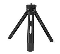Trípode de Escritorio de aleación de Aluminio Mini trípode de Escritorio Tornillos Ajustables de 1/4 `` para teléfono móvil con cámara sin Espejo SLR