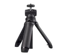 Trípode de escritorio de altura ajustable con cabezal giratorio de 360 grados, soporte portátil extensible para cámara de smartphone, fotografía, transmisión en vivo, trípode de viaje