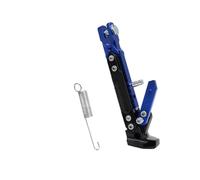 Trípode De Estacionamiento Ajustable Universal Para Motocicleta Soporte Para Pies Construcción Para Vehículos Todoterreno Soporte Moto(Blue)