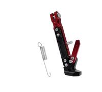 Trípode De Estacionamiento Ajustable Universal Para Motocicleta Soporte Para Pies Construcción Para Vehículos Todoterreno Soporte Moto(Red)