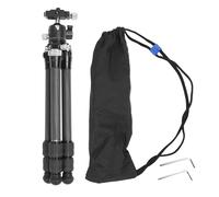 Trípode de fibra de carbono con rótula de perfil bajo, diseño compacto y ligero para mesa, 3 ángulos ajustables para fotografía macro y ajuste