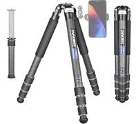 Trípode de Fibra de Carbono-INNOREL CT85C Sin Cabezal Trípode de Viaje portátil súper Profesional para cámara DSLR Tubo de 32 mm Carga máxima 25 kg con Columna Central Corta