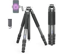 Trípode de Fibra de Carbono INNOREL GT284C Trípode portátil Compacto Profesional para cámara DSLR con Columna Central de Forma Especial Tubo de 1,14 Pulgadas / 29 mm Carga máxima 44 Libras / 20 kg