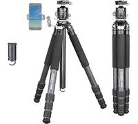 Trípode de Fibra de Carbono INNOREL GT324C Trípode Compacto Profesional para cámara DSLR con rótula de Bola Central de Baja Gravedad y Columna Central de Forma Especial Carga máxima 55 LB / 25 kg