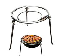 Trípode De Hornear,Soporte Triangular para Horno | Marco de Hogar Triangular Resistente al Calor Portátil para Senderismo Fuego de Campamento Al Aire Libre