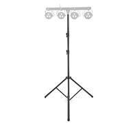 Trípode de Luz Showlite LS325 3, 25 m con Soporte de 35 mm, 45 m, 25 m | Trípode estable para luces y cajas para uso móvil, Fijación del tubo telescópico mediante pasador de seguridad, 45 m, 25 m