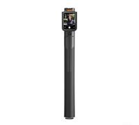 Trípode de mano para selfie, 1 75 m con obturador remoto y rueda de enfoque, conectividad 5 0, construcción de fibra de carbono y funda de transporte resistente a la intemperie (negro)