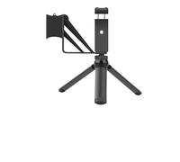 Trípode de Metal for Montaje de Selfie for dji Osmo Pocket/Pocket 2, Adaptador de Soporte for teléfono, Clip Plegable, Accesorios de cámara cardán de Mano (Color : Black Tripod)