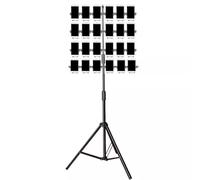 Trípode de pie para teléfono para múltiples teléfonos, grabación de video, clases en línea de estudio