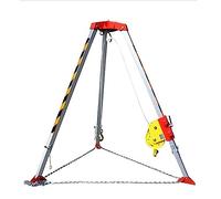 Trípode de Rescate de Emergencia para exploración de pozos en Espacios reducidos, Soporte Multifuncional de aleación de Aluminio.
