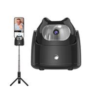 Trípode De Seguimiento Facial Automático Con Rotación De 360 grados Y Soporte | Soporte Para Cámara De Teléfono Con Rotación De 360° | Trípode Multifuncional De Seguimiento De Rostro Y Cuerpo Para T