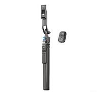 Trípode de seguimiento facial automático de aluminio giratorio de 360° | Aleación de aluminio, resistente a la corrosión, ligero 150 g, plegado compacto, diseño