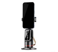 Trípode de seguimiento facial automático, soporte giratorio de 360 grados para smartphone con avanzado seguimiento facial automático y capacidades de rotación suave (Q03 sin luces)
