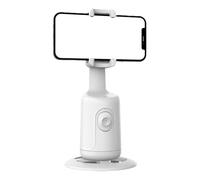 Trípode de seguimiento facial automático, soporte inteligente para teléfono de reconocimiento facial y seguimiento de inteligencia artificial, soporte giratorio de 360°, kit de fotos y video,
