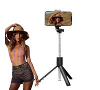 Trípode de Selfie Stick - Trípode extensible para teléfonos con selfie stick remoto inalámbrico con soporte para trípode | Altura ajustable para fotos, vídeos, vlogging, compatible con smartphones