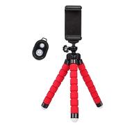 Trípode de Smartphone Flexible - Soporte ajustable, Diseño en forma de Pulpo, Soporte Plegable | Trípode de Video Blog Portátil, Accesorios para cámara de viaje, Fotografía, Disparo de video,